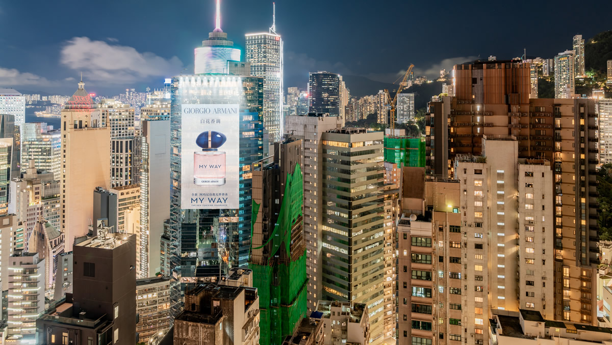 中央广场玻璃贴