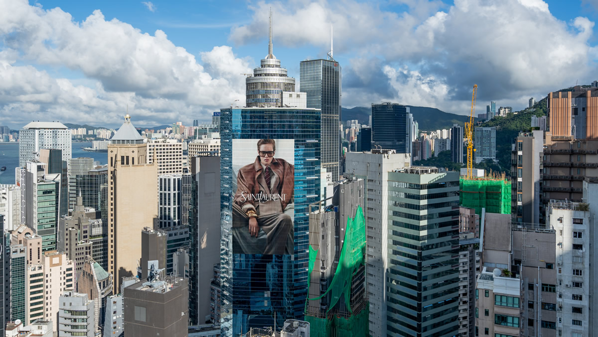 中央广场玻璃贴