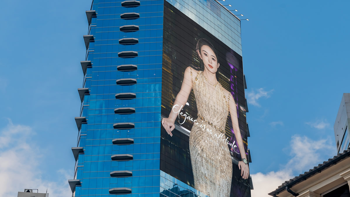 中央广场玻璃贴