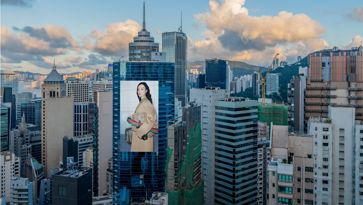 中央广场玻璃贴